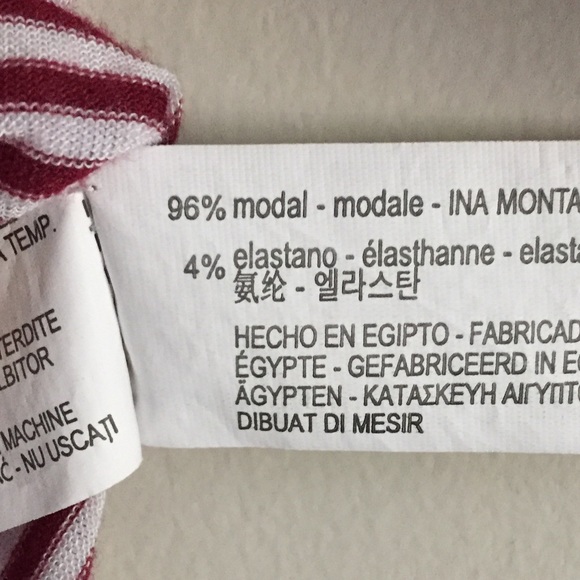 β’ β³ Zara Striped Basic Crewneck T-Shirt Small Tee - Picture 4 of 8